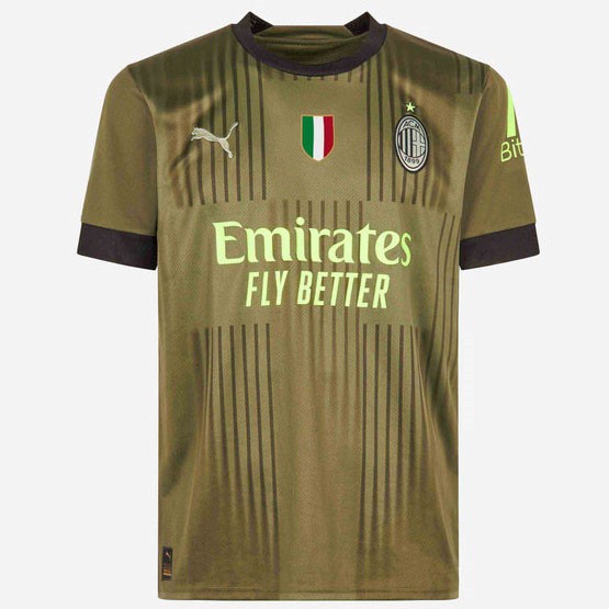 Tailandia Camiseta AC Milan 3ª 2022-2023